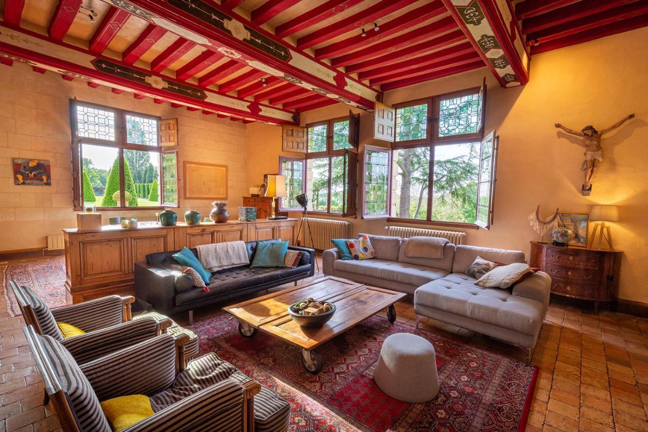 Hôtel Manoir de la Groye à Saint-Saturnin-sur-Loire Extérieur photo