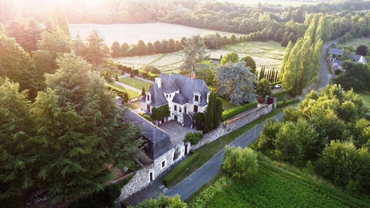 Hôtel Manoir de la Groye à Saint-Saturnin-sur-Loire Extérieur photo