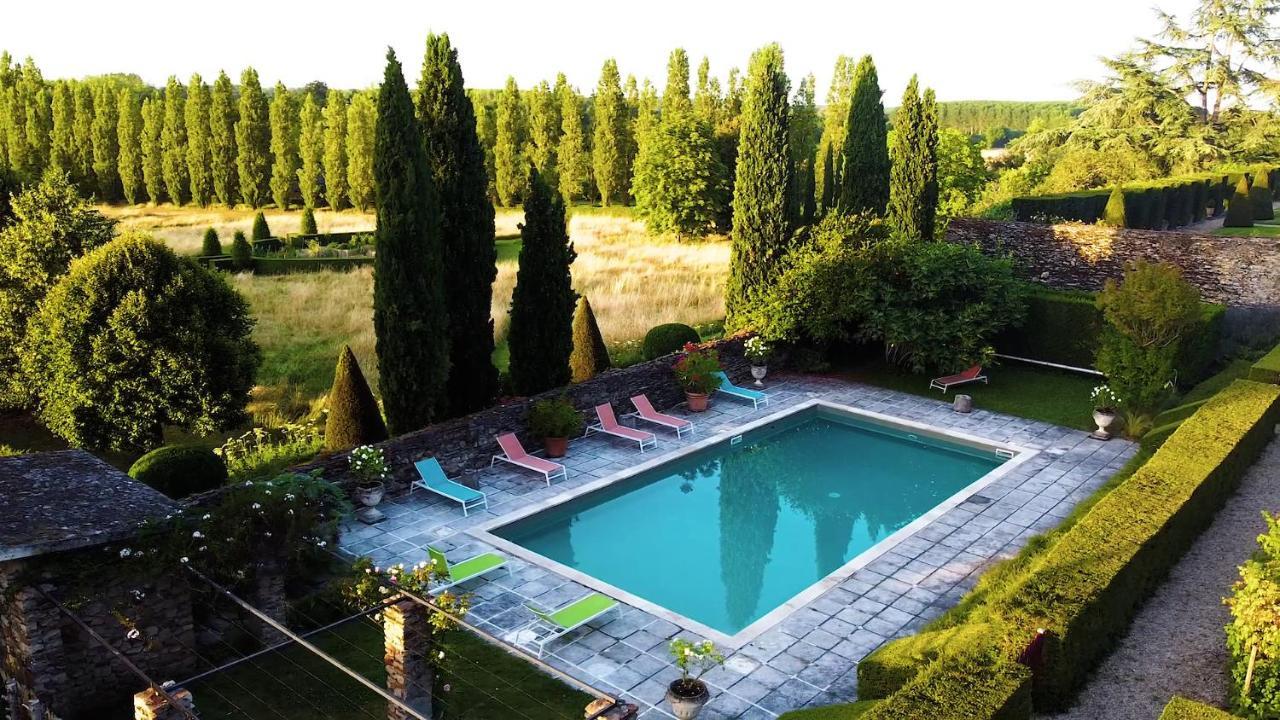 Hôtel Manoir de la Groye à Saint-Saturnin-sur-Loire Extérieur photo